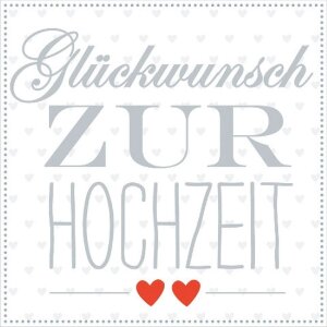 Mini karta ślubne serca