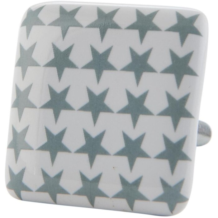 Sterne grau weiß 3,5cm (63096)