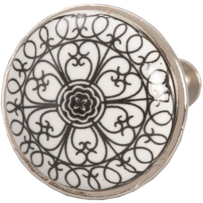 Czarny biały wzór (61887)