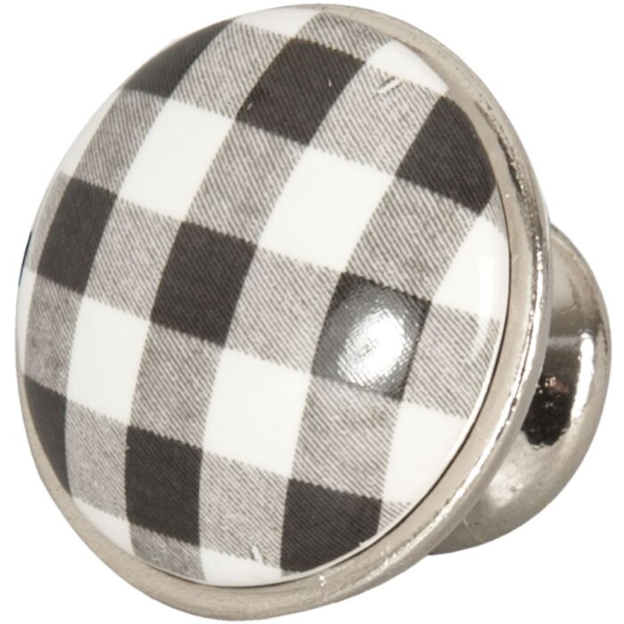 Kariert schwarz weiß (62545)