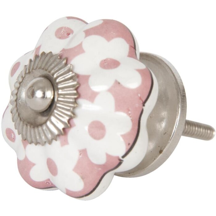 Kwiaty różowe białe (61356)