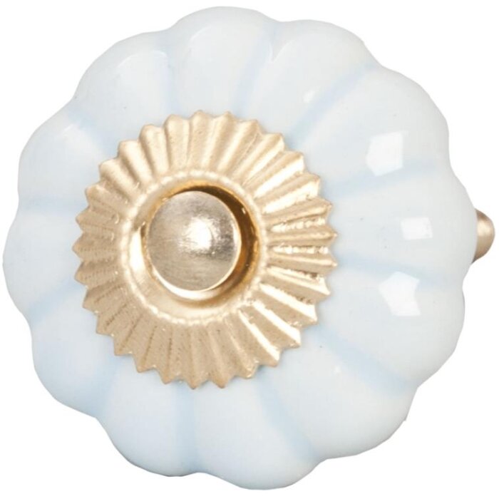 Uni hellblau gold (61895)