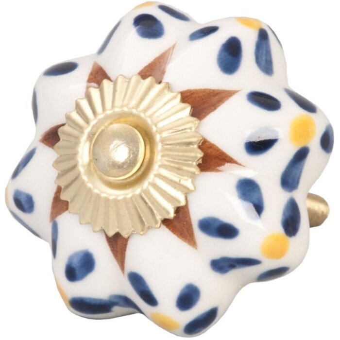 Dekor blau braun (61854)