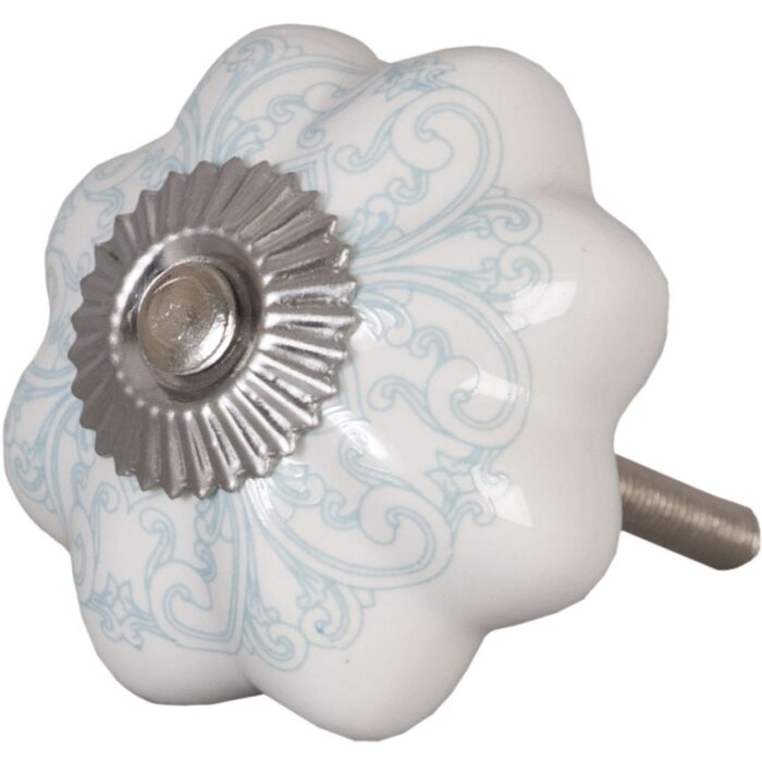 Muster hellblau (62342)