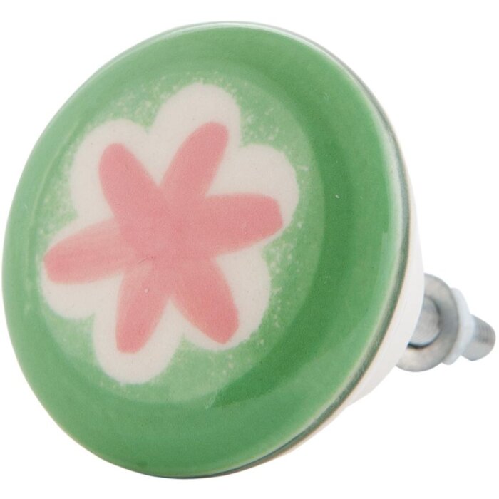 Blume grün rot (63084)